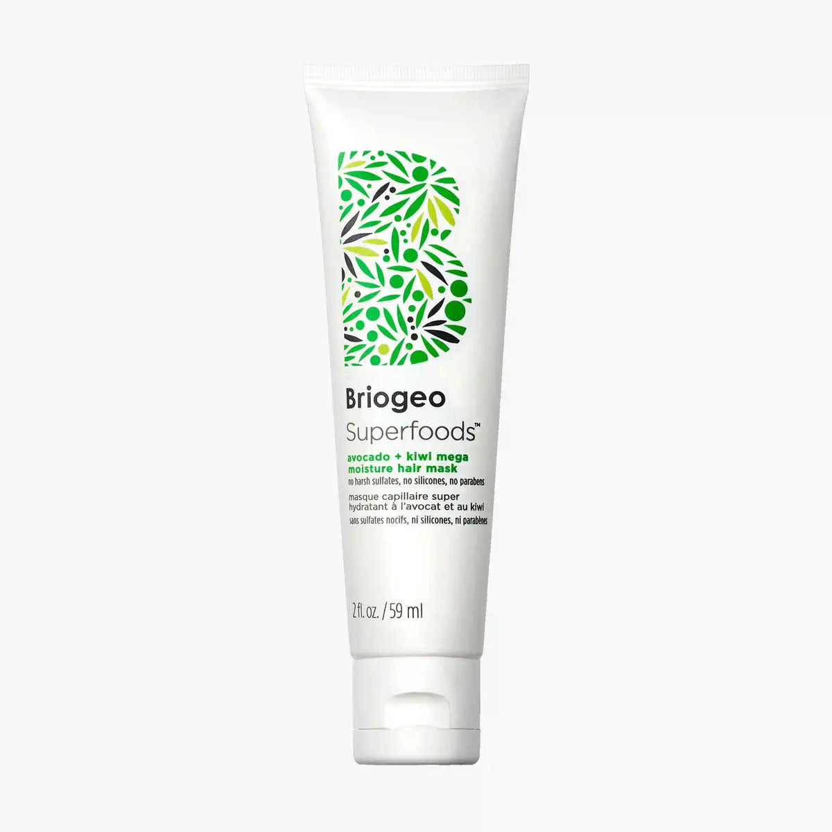Briogeo Superfoods™ Avocado + Kiwi Mega Moisture Superfood Mask, 2 oz